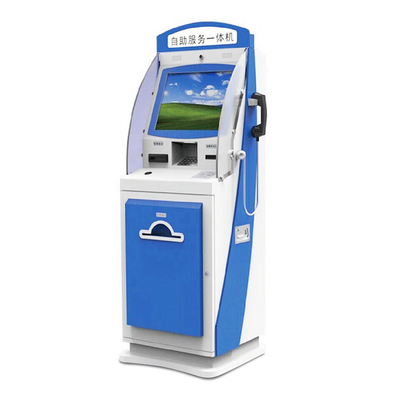 Máy thiết kế kiosk sân bay thu đổi ngoại tệ 19 inch